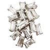 SJ2785 - White Sapphire Pendants Set in 18 Karat White Gold Settings