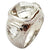 SJ3223 - White Topaz  Ring set in Silver Settings